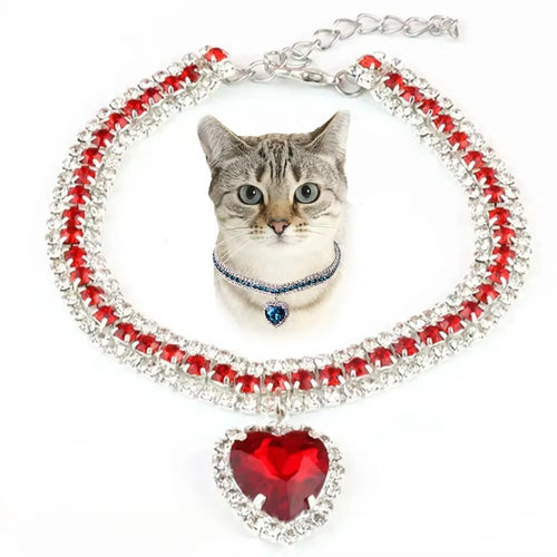 Pet Chain Collar & Sunglasses Set – Stylish & Secure Fit