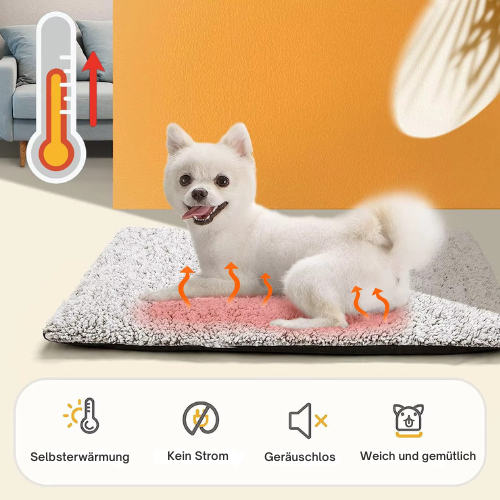 Self-Warming Cat Mat – Heated, Reversible & Washable