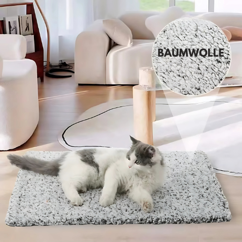 Self-Warming Cat Mat – Heated, Reversible & Washable