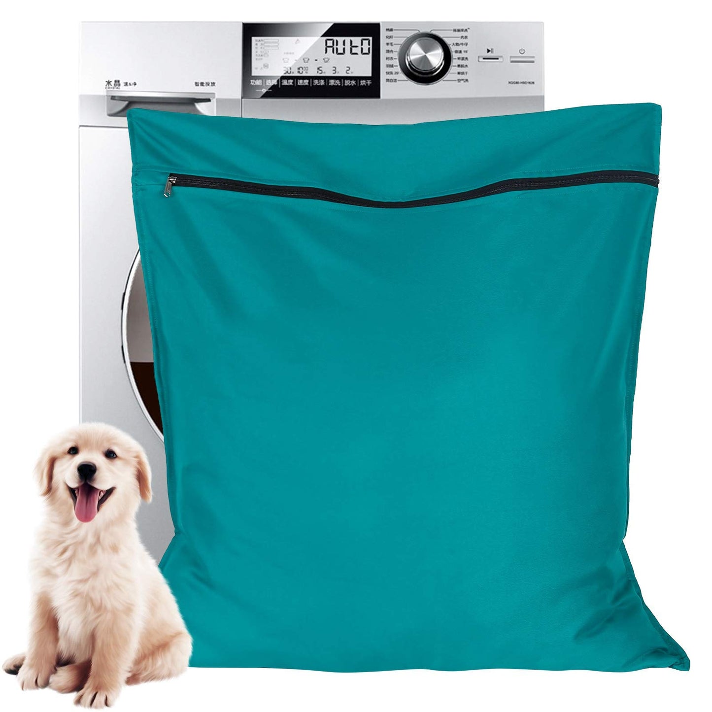 Dog Laundry Bag – Prevents Hair Clogs &amp; Protects the Washing Machine (Large Size) 
