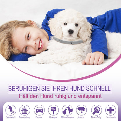 Calming Dog Collar (4-Pack) – Anxiety and Stress Relief, 60 Days Lasting 