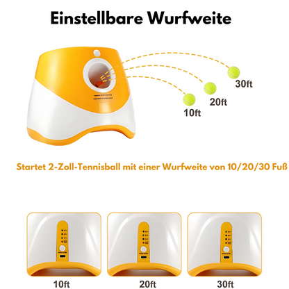 Automatic Dog Ball Launcher - Interactive Fetch Toy (3-9 Meters)