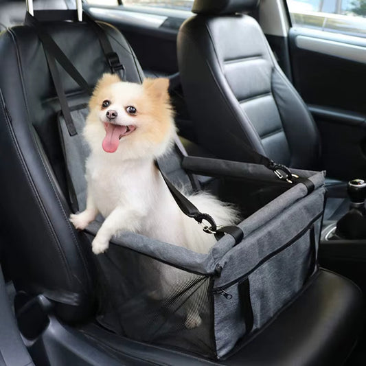 Deluxe Dog Booster Seat – Safe &amp; Comfortable Travel Seat for Small Pets 