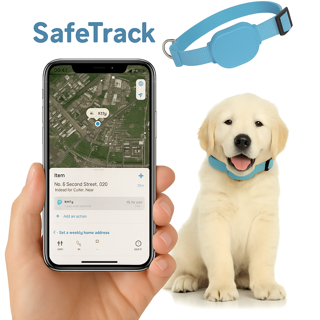 SafeTrack™  GPS Halsband